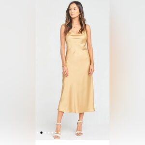 Show Me Your Mumu Verona cowl neck dress size L